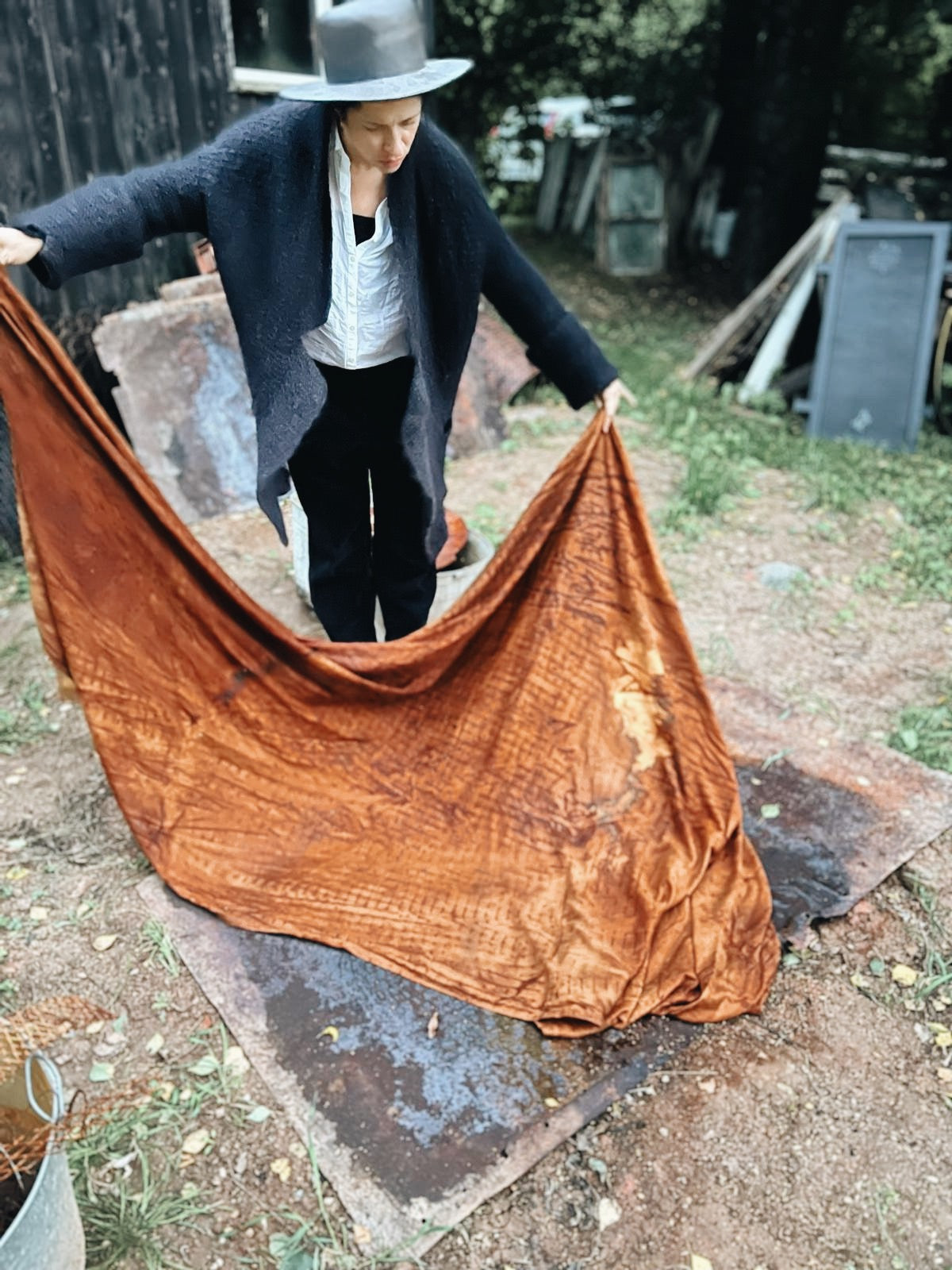 Rūsināta zīda kimono "Royal Rūsa"