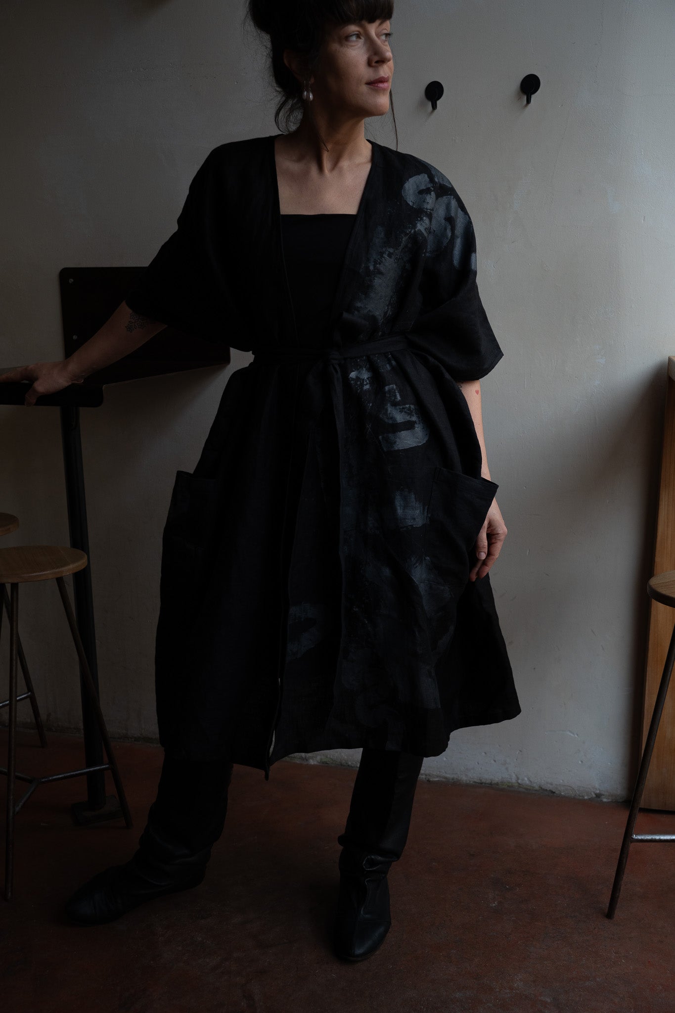 Aktuāli! Lina īsais kimono "Drosme"