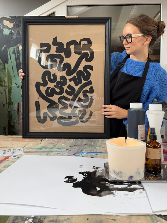 Aaktuāli! Plakāts ar rāmi “Tavas smadzenes ir skaistas”