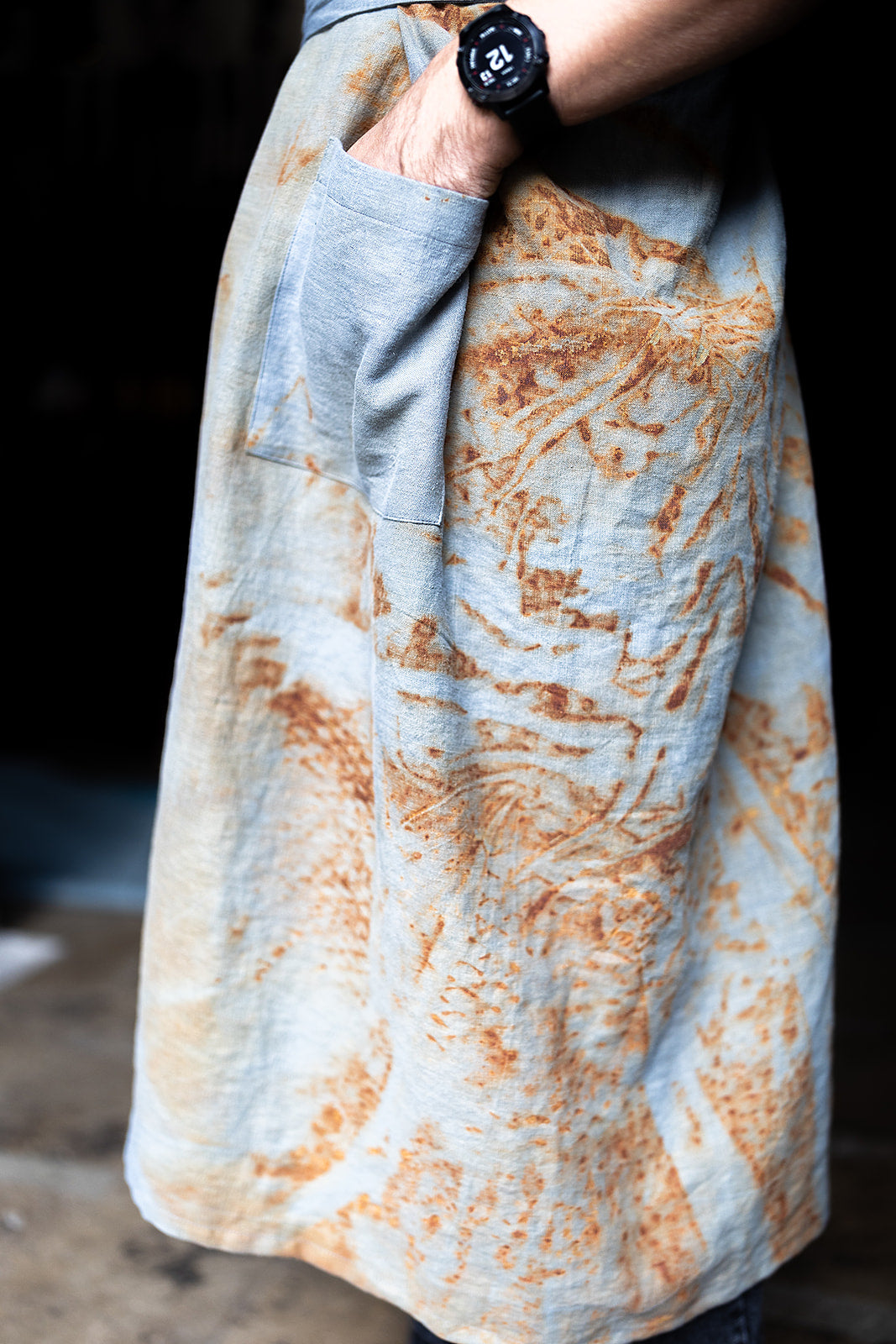 Rūsināta zīda kimono "Royal Rūsa"