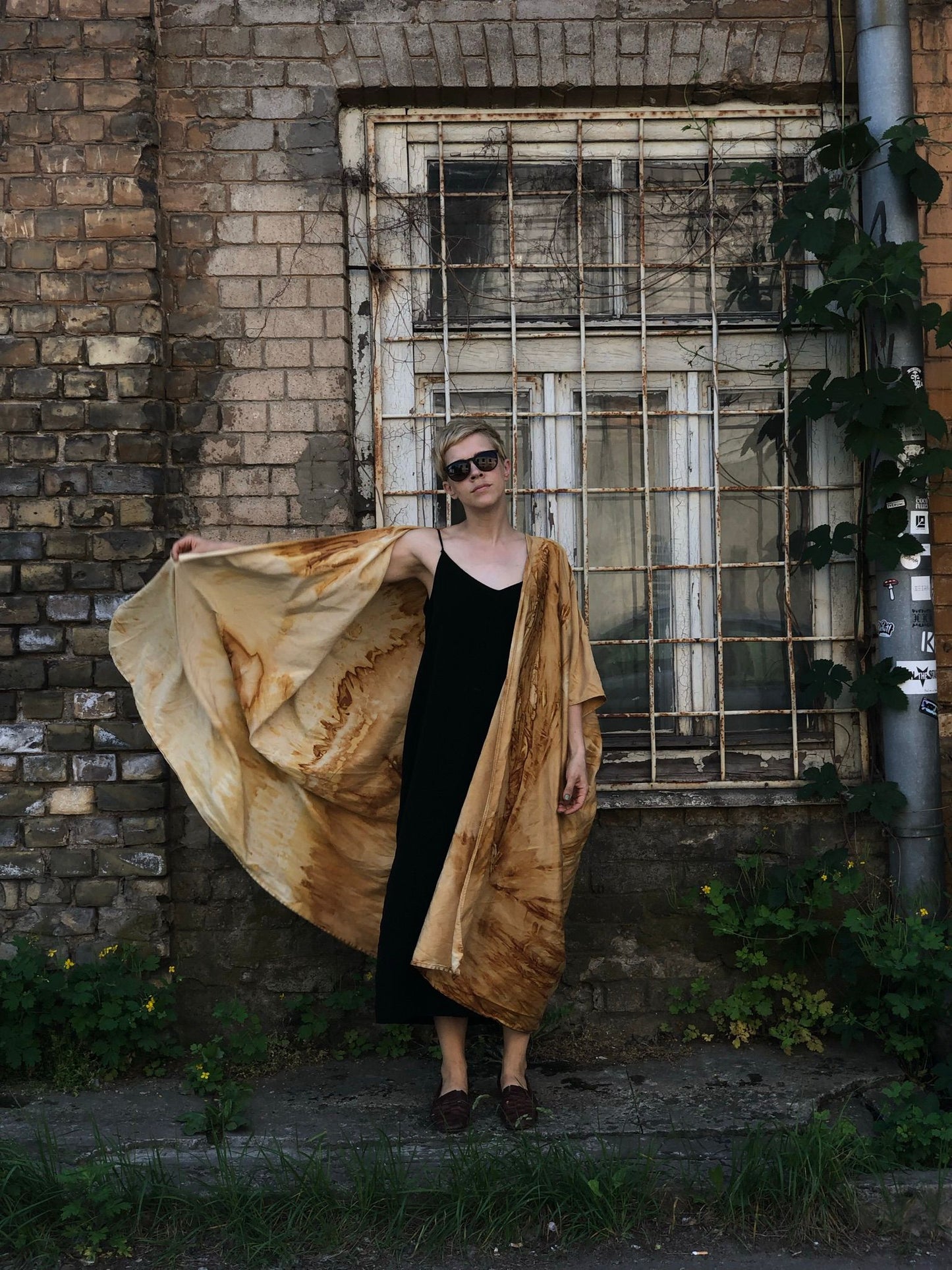 Rūsināta zīda kimono "Royal Rūsa"