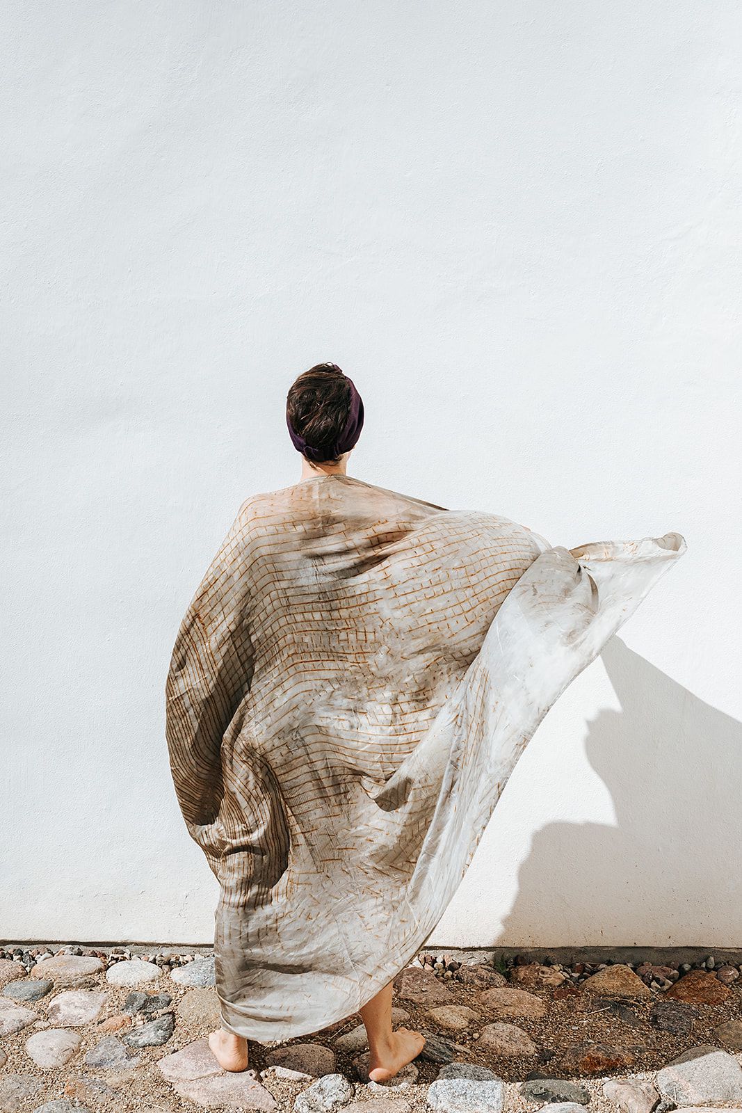 Rūsināta zīda kimono "Royal Rūsa"
