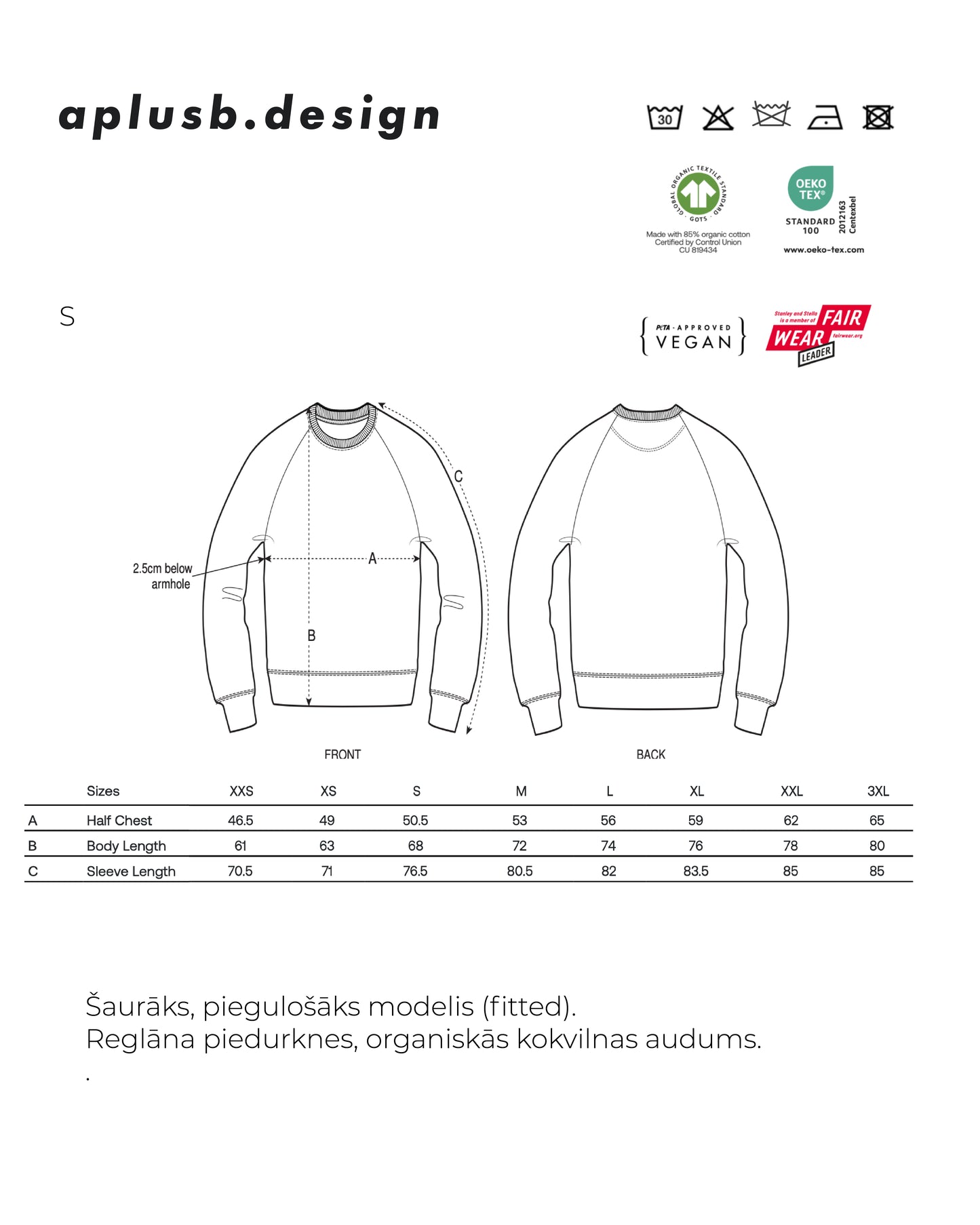 Balts unisex džemperis "Tavas smadzenes ir skaistas"