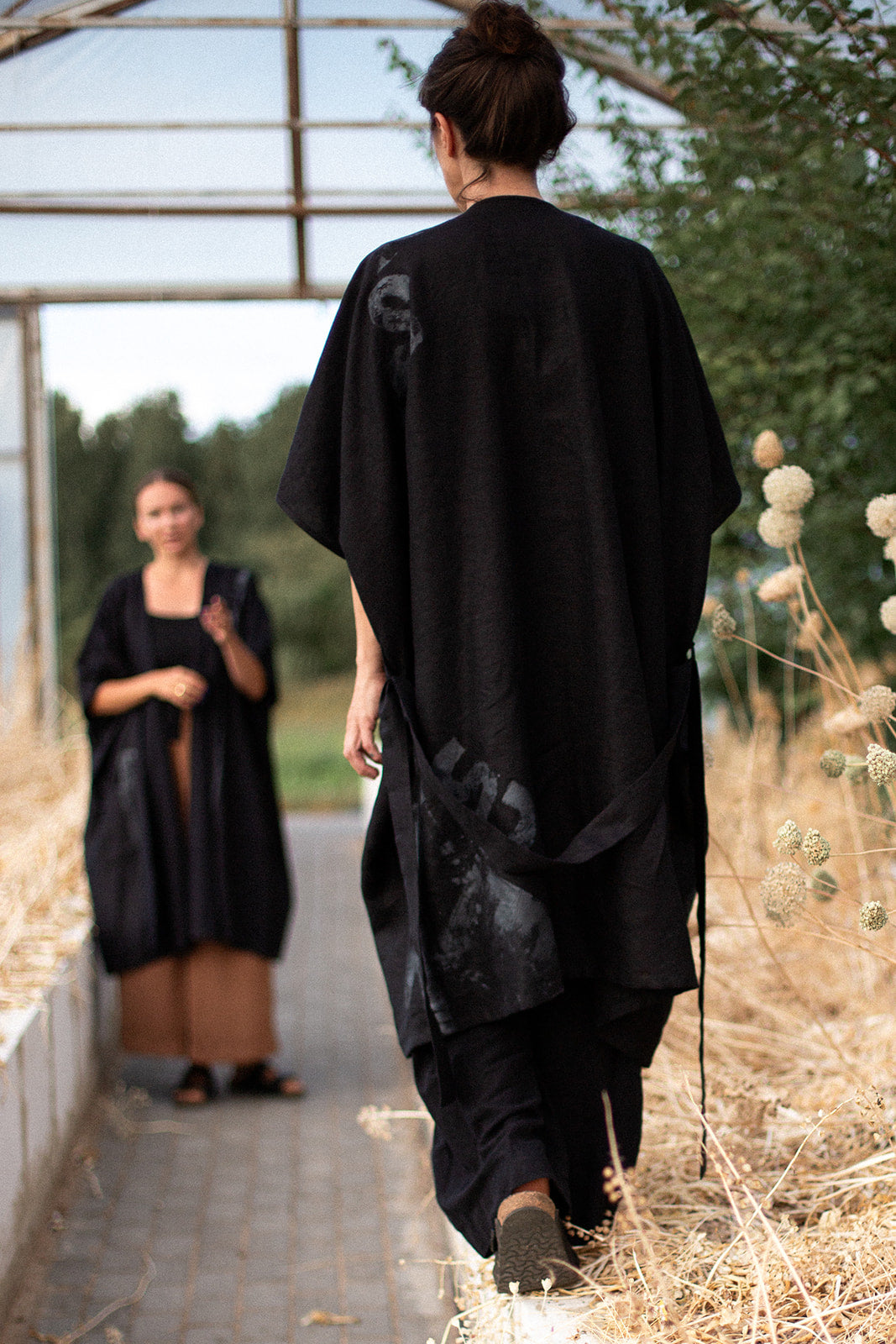 Lina īsais kimono "Drosme"