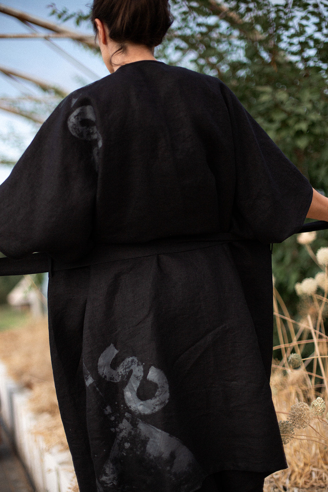 Lina īsais kimono "Drosme"