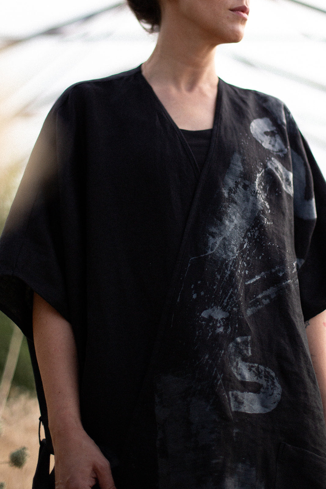 Lina īsais kimono "Drosme"